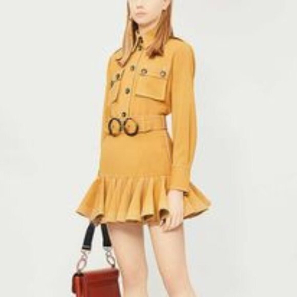 RARE! Zimmermann Ninety Six Zippy Safari Flip Skirt Size 0 XS b131 - Picture 14 of 16